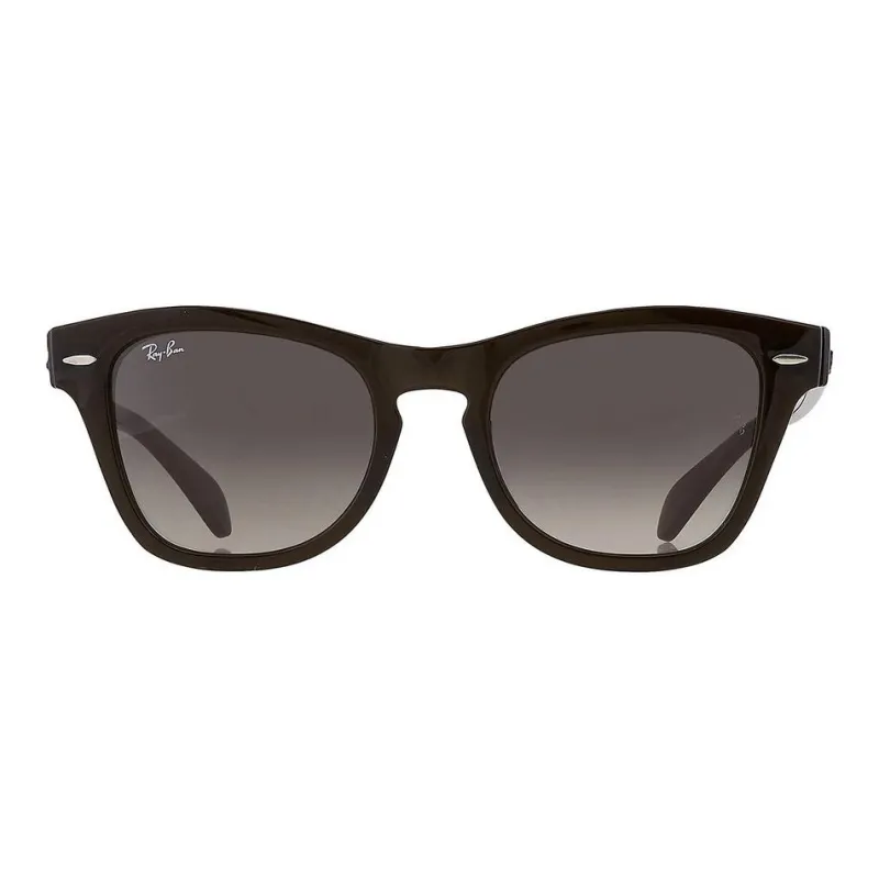 RayBan Subject To Official Website Oval Sunglasses Unisex Black-0
