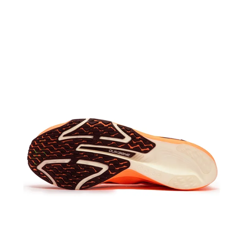 361° Cushioning Anti-Slip Wear-Resistant Breathability Low-Top Running Shoes Unisex Cream Peach Red-4
