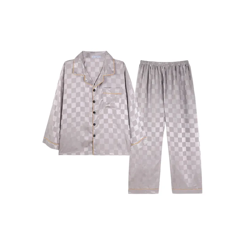Qiao Ni Tong Pajama Set Men's Image Color-0