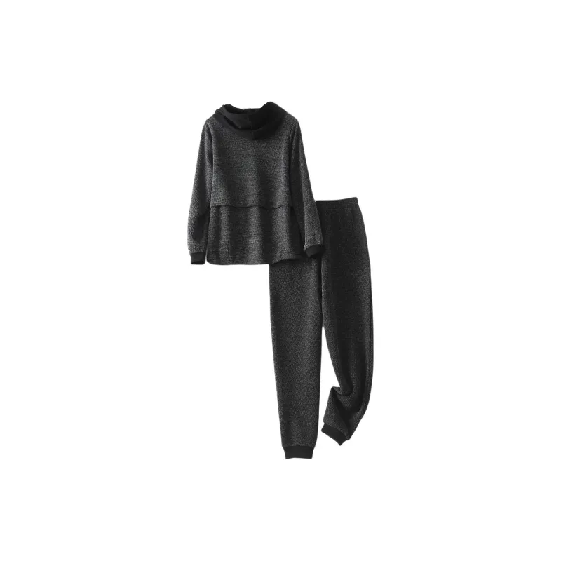 Fele.d Casual Suit Women's Gray-1
