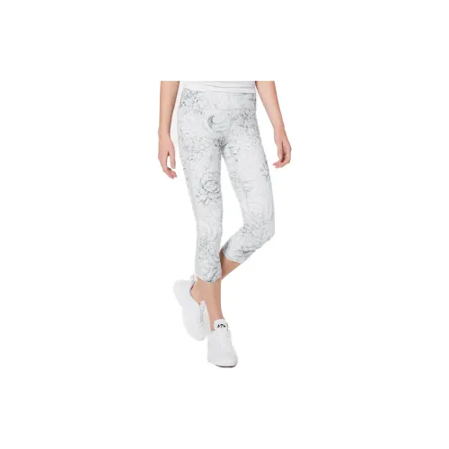 Lululemon Sports Pants Women's Gray White Print