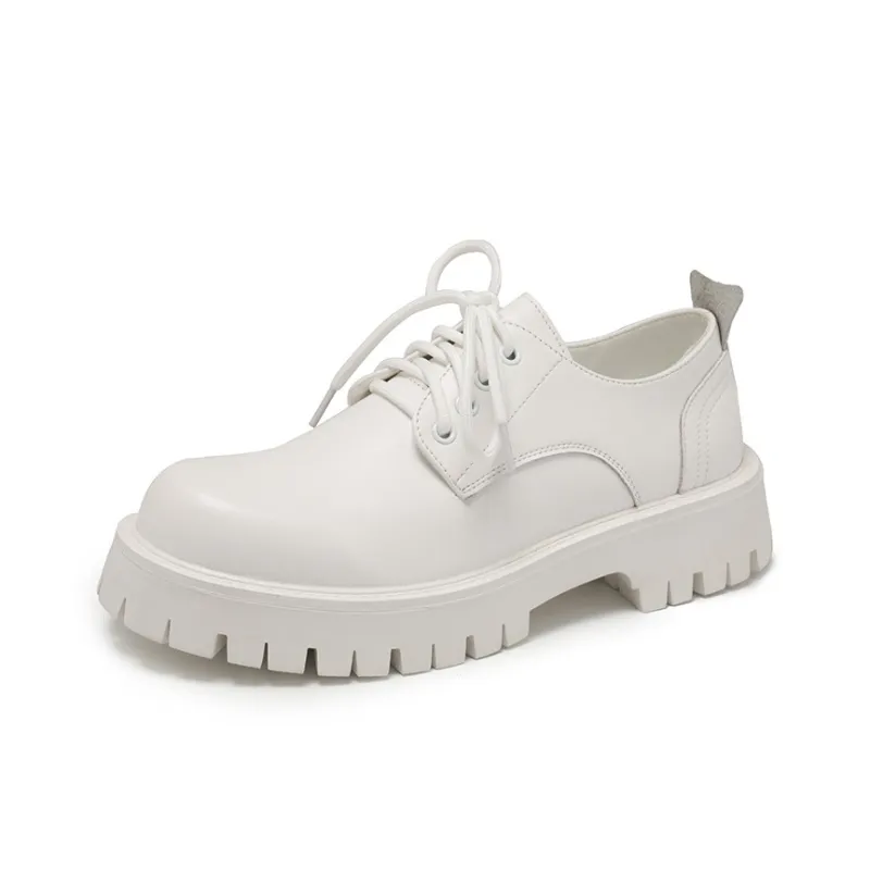 V ZERO FIVE Chunky Derby Shoes Casual Shoes Men's Fashion Minimalist Style British Western-34