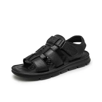 G.N.SHIJIA Beach Sandals Men Black/Brown