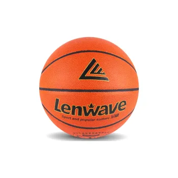 LENWAVE PU Basketball Brown Size 5 Training Match Kids'