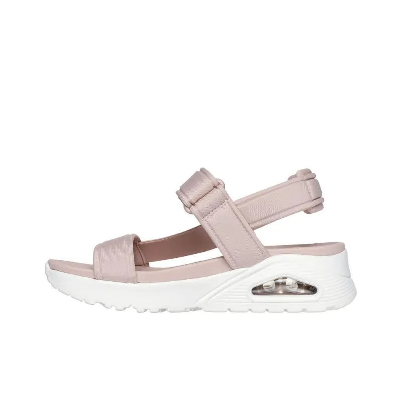 Skechers Uno Beach Sandals Women's Pink White-2