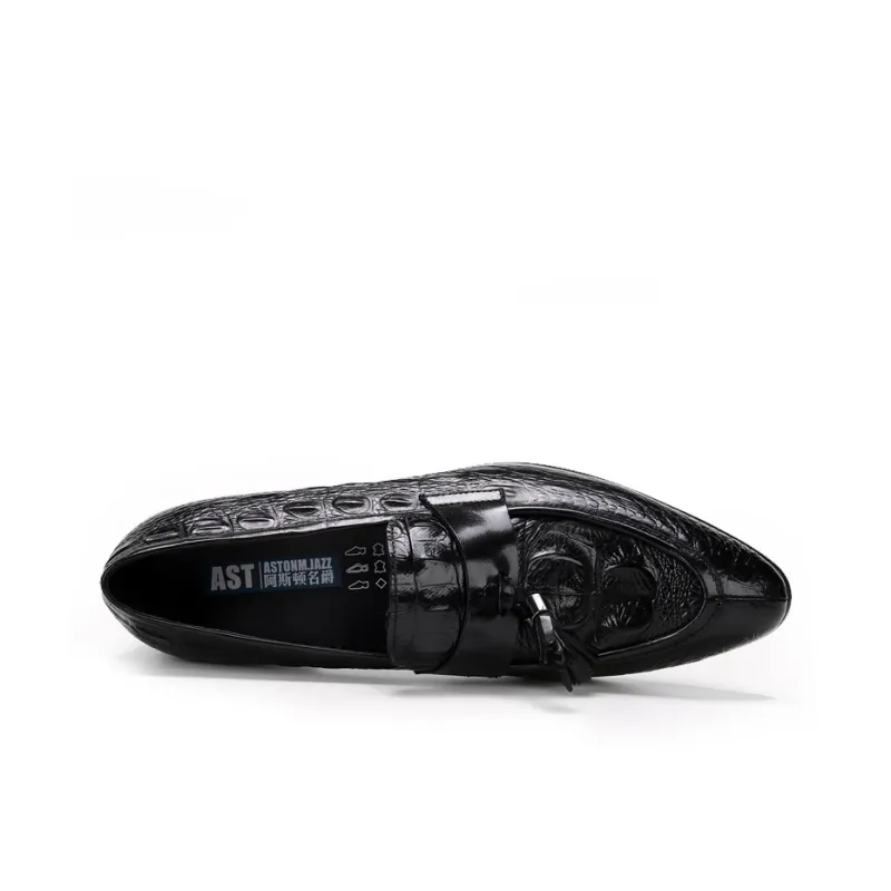 ASTON M.JAZZ Loafers Men Black/Burgundy-3