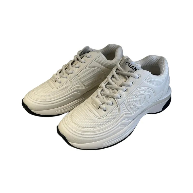 CHANEL 24S Low Top Casual Shoes Women's White-2