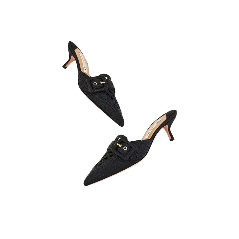 AQUAZZURA Visconti 50mm Mules-3