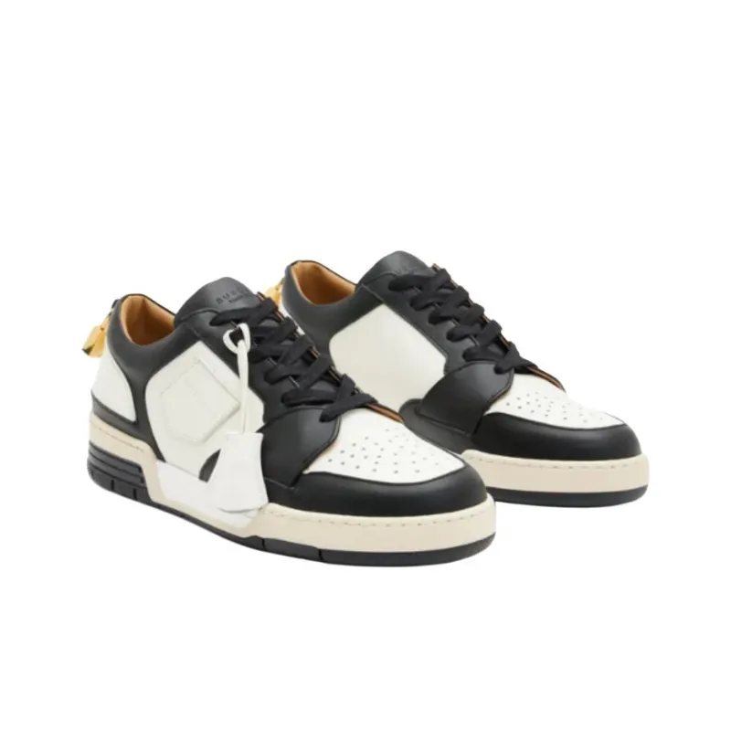 Buscemi Air Jon Skateboard Shoes Men's Black White-2