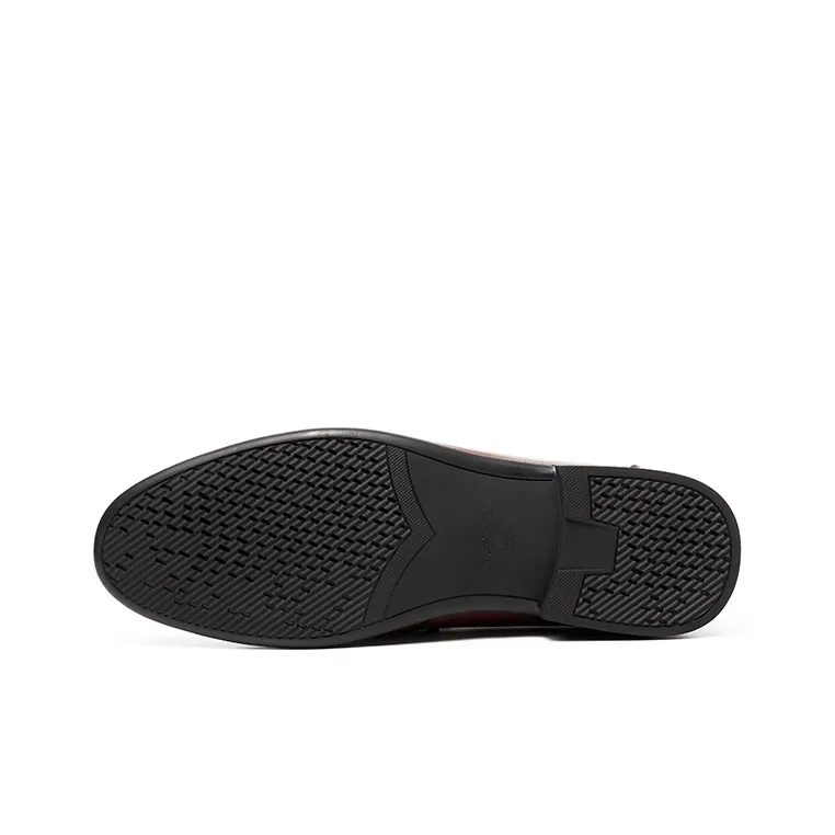 AOKANG Dress Shoes Men Low Top Black, Brown-9