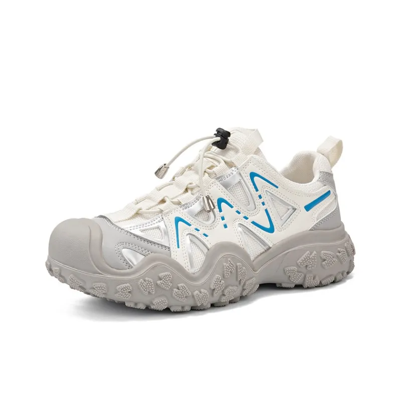 La Chapelle Non-slip Lightweight Low-Top Chunky Sneakers Women's-15