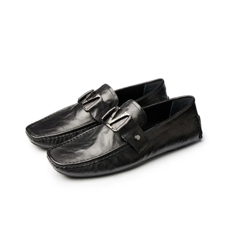 LEYGMENLG Casual Shoes Men's Black-4