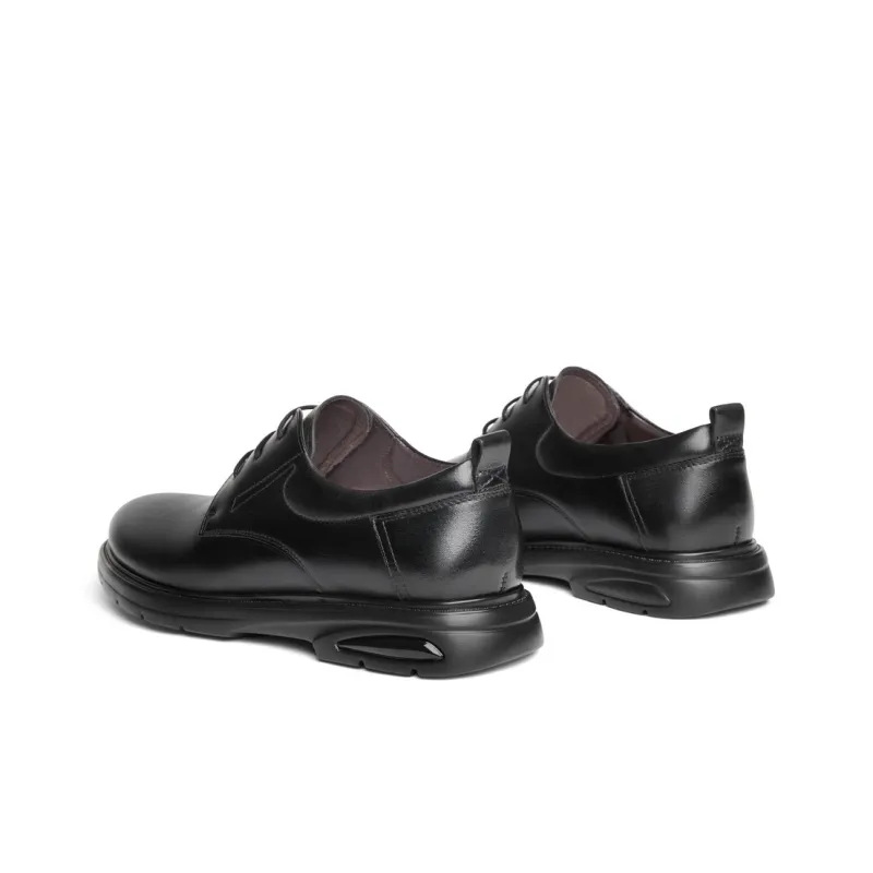 BELLE Dress Shoes Men Low Top Black-3