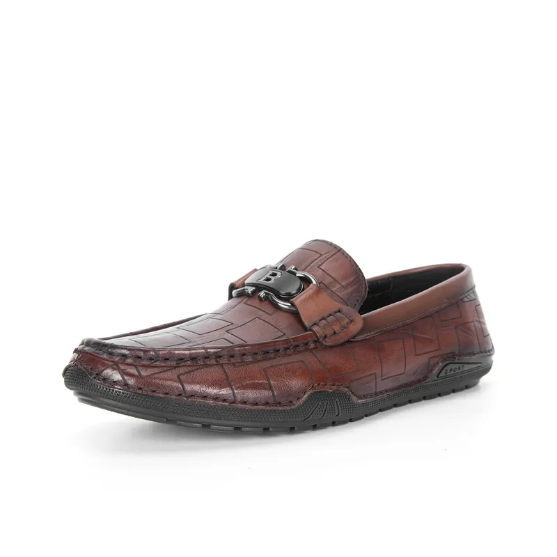 Banas Gommino Loafers Men Black/Black-5