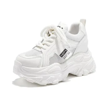XINGQILIUQIXIA x Safiya Breathable Low-Top Chunky Sneakers Women's