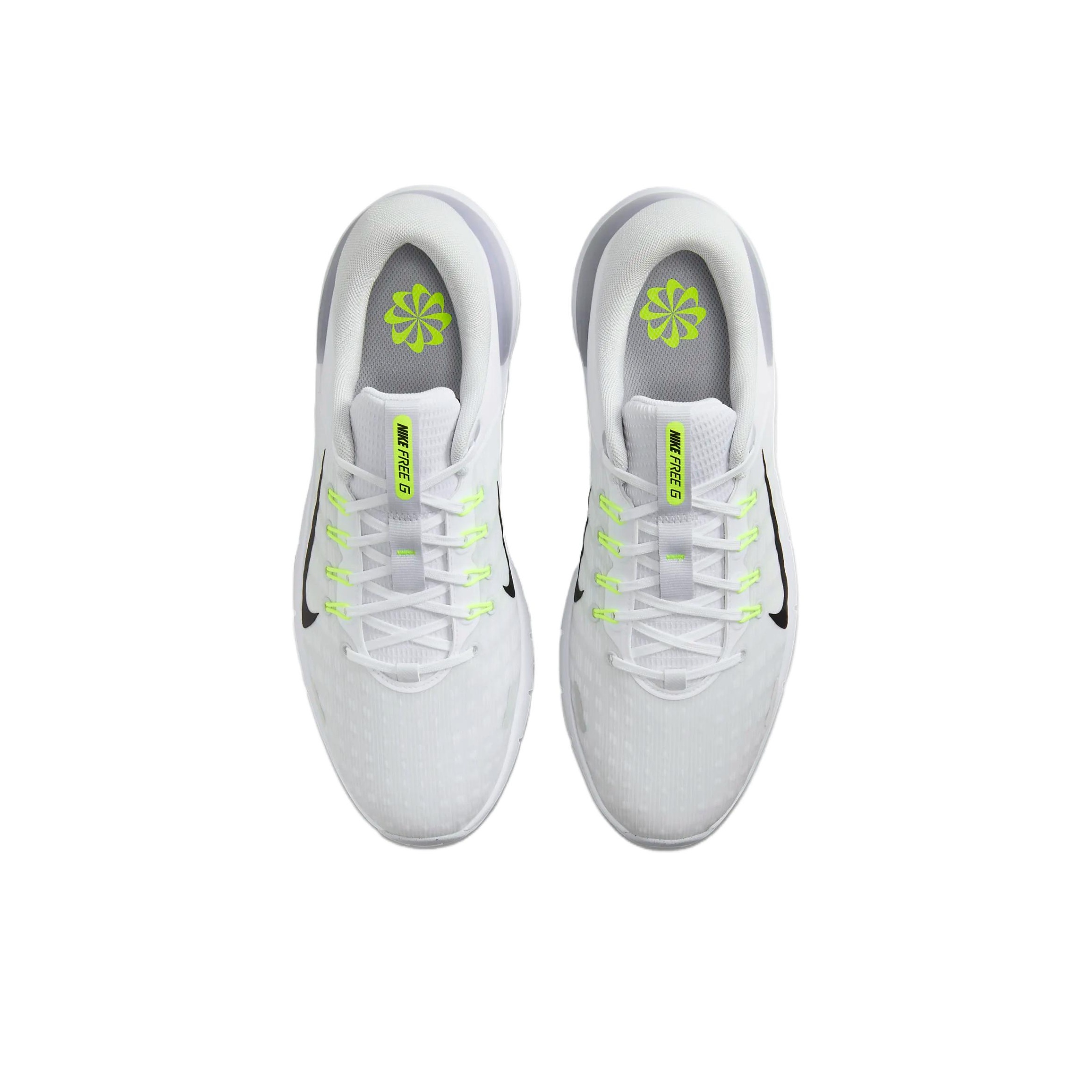 Nike Free Golf Nn 'White Pure Platinum Wolf Grey Black' US M