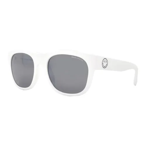 ARMANI EXCHANGEAE Acetate Square Sunglasses Men's White