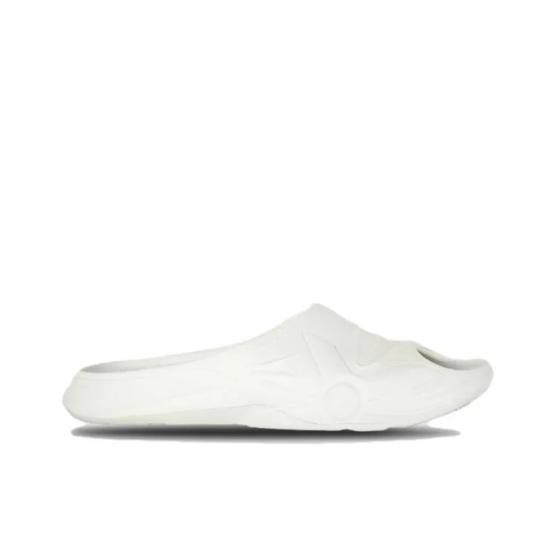 VICTOR Quiet Abrasion Resistant Slide Slippers Unisex White-1