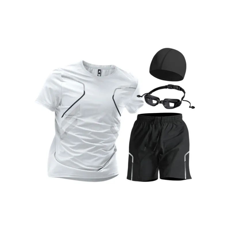 Yalu Preferred Swimming Sets Elastane Beach Water Park Hot Spring Men's-37