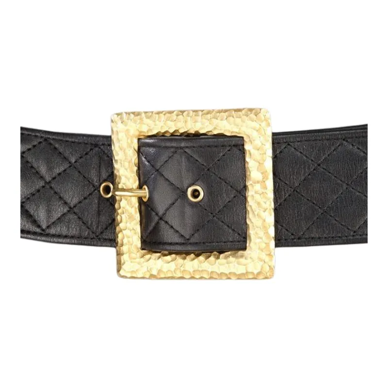 CHANEL Quilted Chain Belt-1