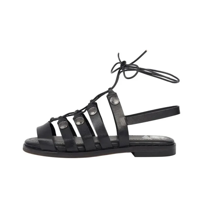 Alberto Fasciani FELICIA 84044 Roman Sandals Women's Black-0