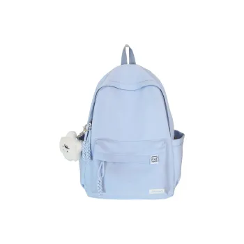 Huangmu Nylon Student Backpack Regular Unisex Blue/White/Red/Black