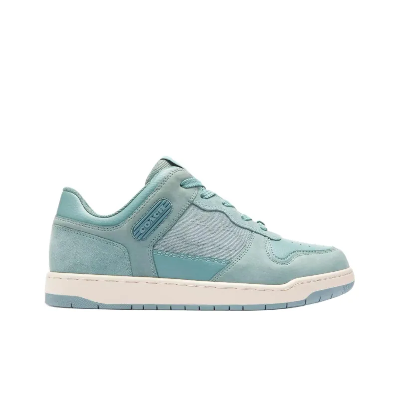 COACH C201 Skateboard Shoes Women's Blue Crystal-1