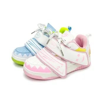 LIANGHUO Slip Resistant Cushioning Impact Resistance Balance Lightweight Low Top Skateboard Shoes Women's Mismatched