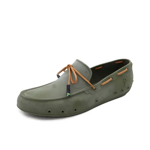 Cacatoès Beach Sandals Unisex Khaki Green/Camel