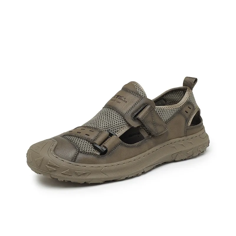 G.N.SHIJIA River Trekking Shoes Men Black/Brown-9