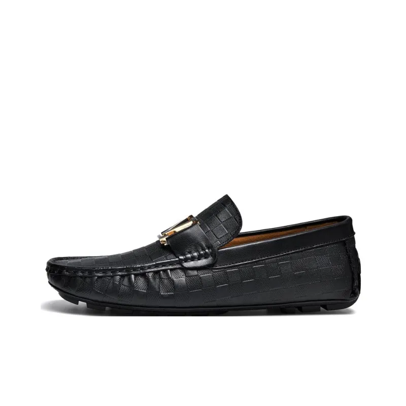 XIMO BULL Beanie Shoes Men's Black-1