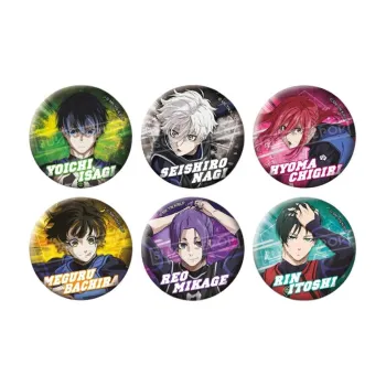 SUNRISEPOP Blue Lock Shimmer Badge Badges