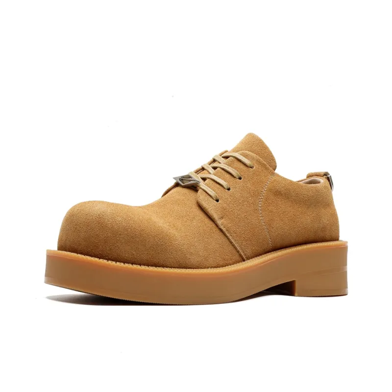 Beidouniao Casual Shoes Men's Tan-1