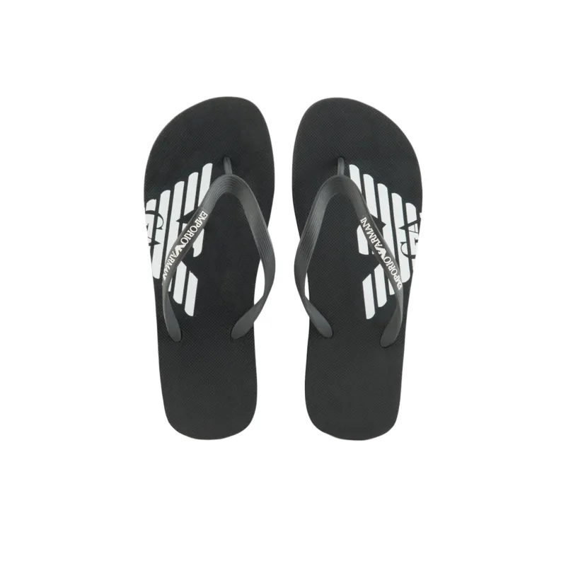EMPORIO ARMANI Logo strap Flip Flops-3