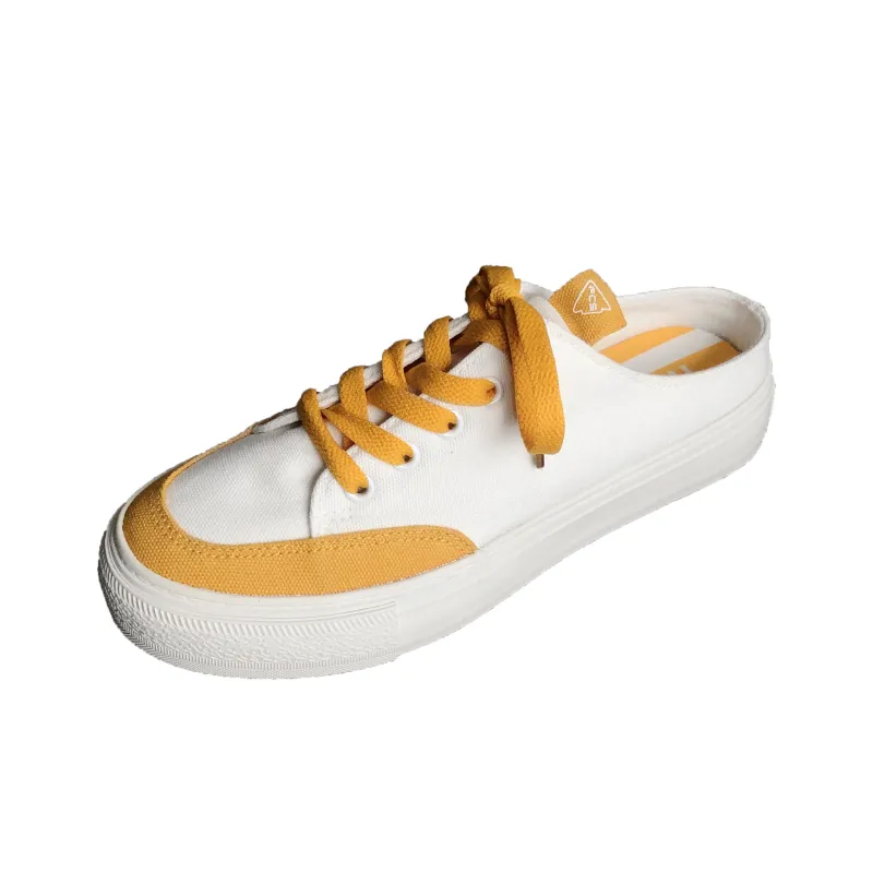FCS Anti-Slip And Wear-Resistant Breathable Low-Top Canvas Shoes Women's-5