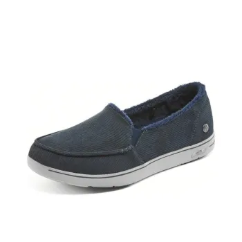 Skechers ARCH FIT LOUNGE Durable Warm Low-Top Casual Shoes Women's Marine Blue