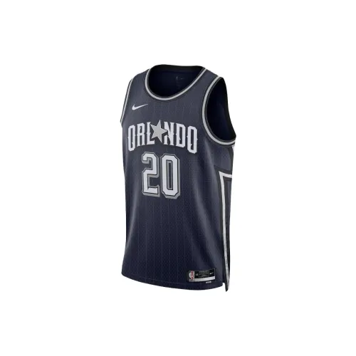 Nike X NBA Orlando Magic Team Basketball Jerseys Unisex Marine Blue