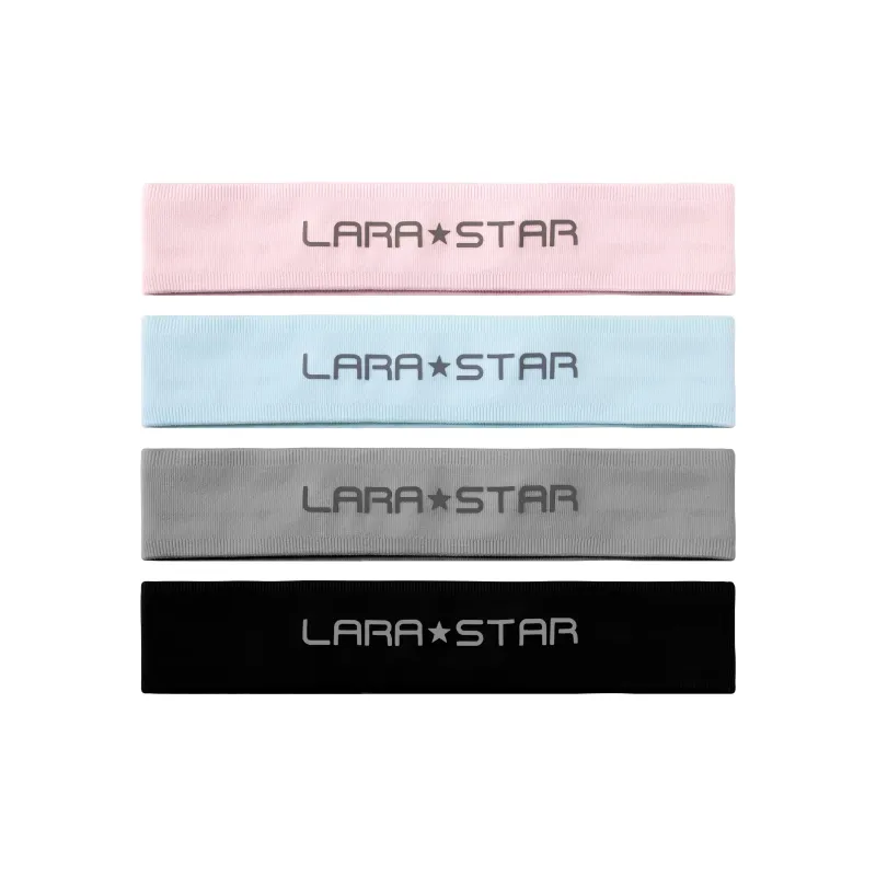 LARA STAR Sweatbands Elastic Moisture Wicking Sweatband 1 Pack Multicolor Silicone Unisex-12