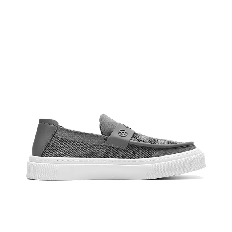 SEPTWOLVES Breathable Lightweight Height Increasing Low-Top Canvas Shoes Men's-12