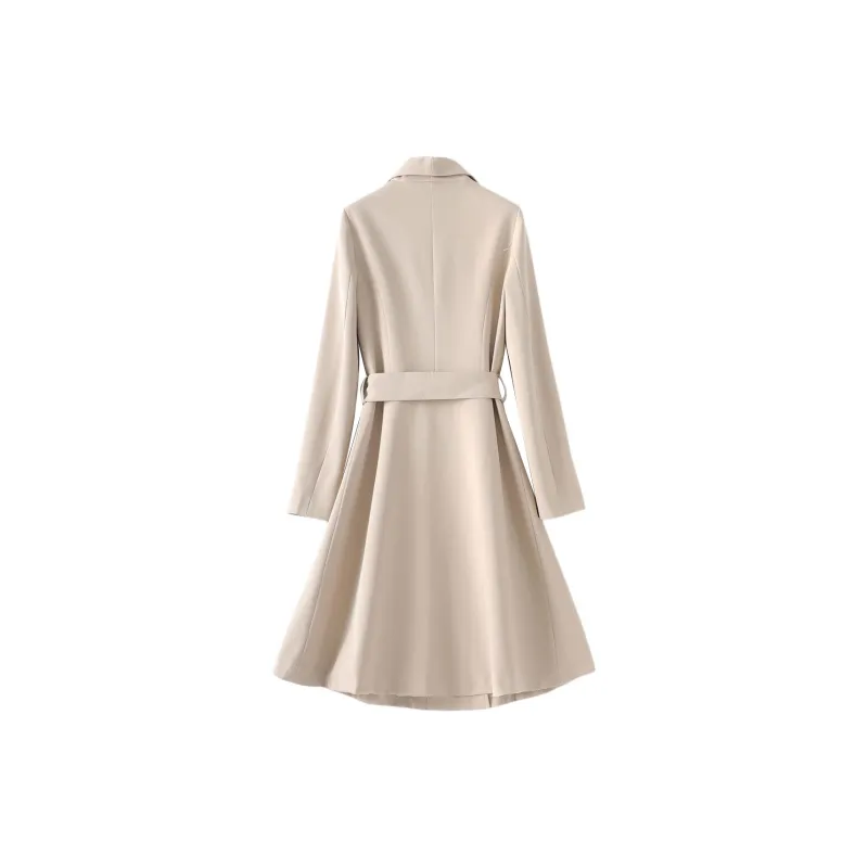 Fele.d Trench Coat Women's Ecru-1