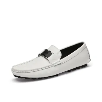 Abango Gommino Loafers Unisex White/Black/Blue/Gray