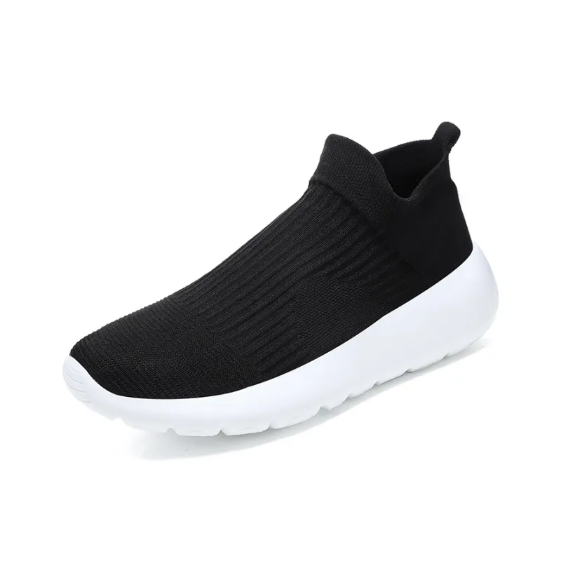 SENGUIBUCK Casual Shoes Men Low Top Black/White/Khaki/White/Blue-4