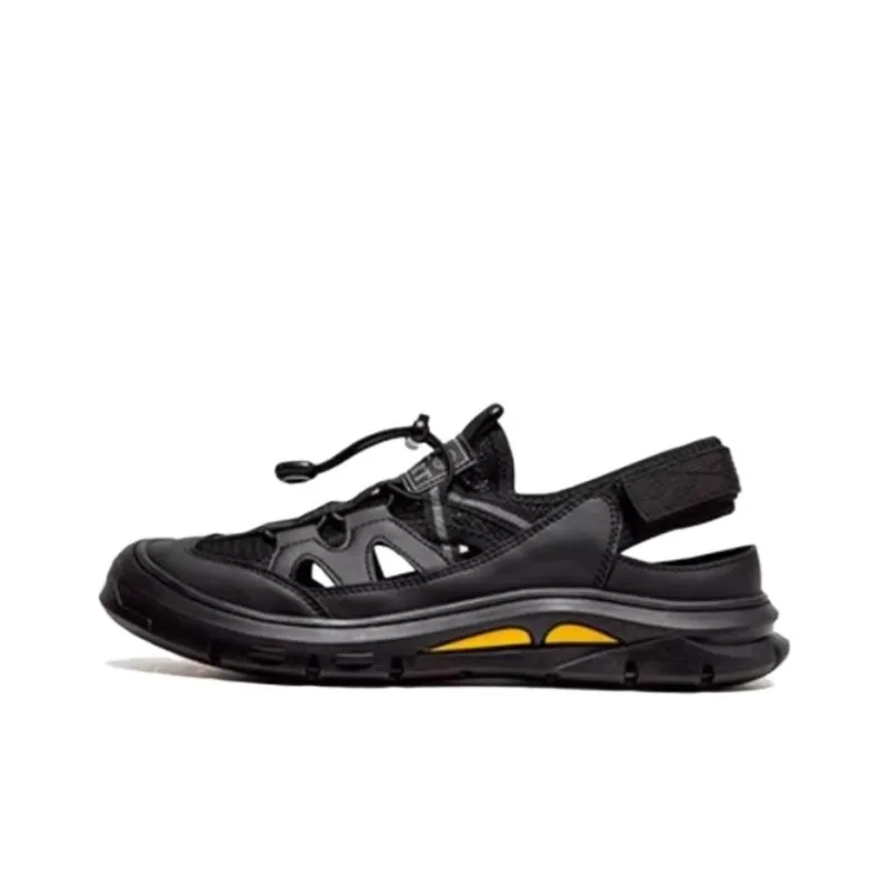 CAMEL Breathable River Trekking Shoes Men's Black-0