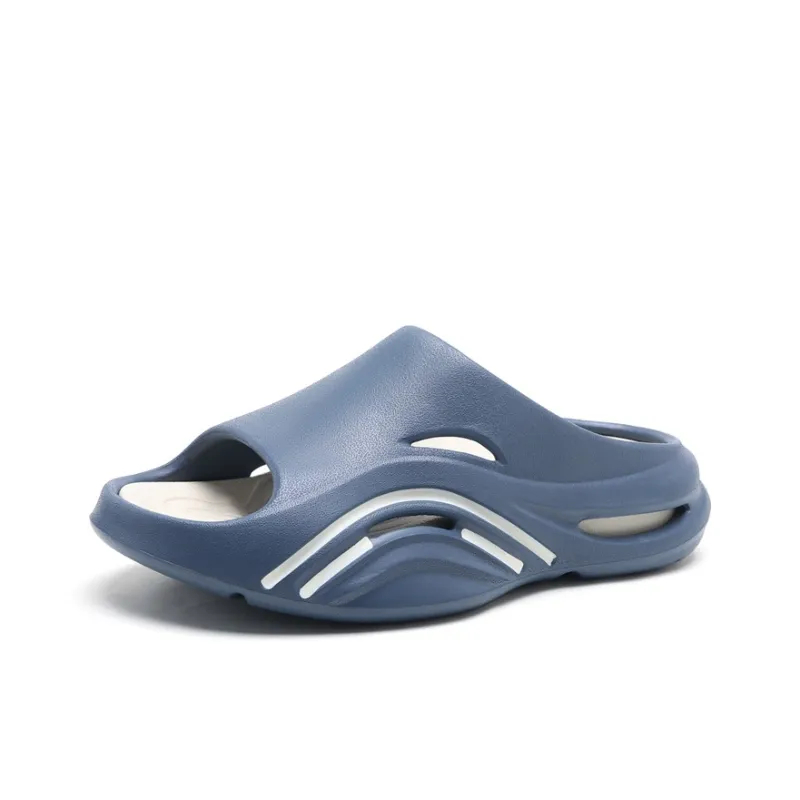 Slazenger Slip Resistant Slide Slippers Men's Gray-0