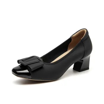 DG Women's Casual Shoes Women's Black/Apricot