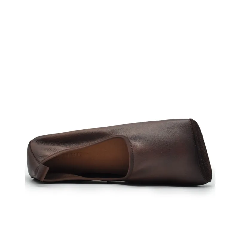 ARTMU Casual Single Shoes Women's Coffee-2