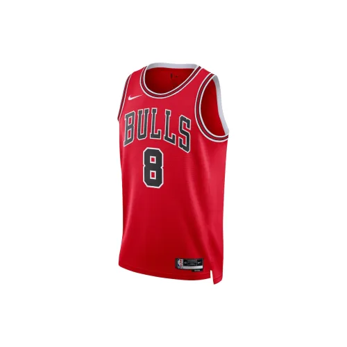 Nike X NBA Chicago Bulls Basketball Jerseys Unisex Red