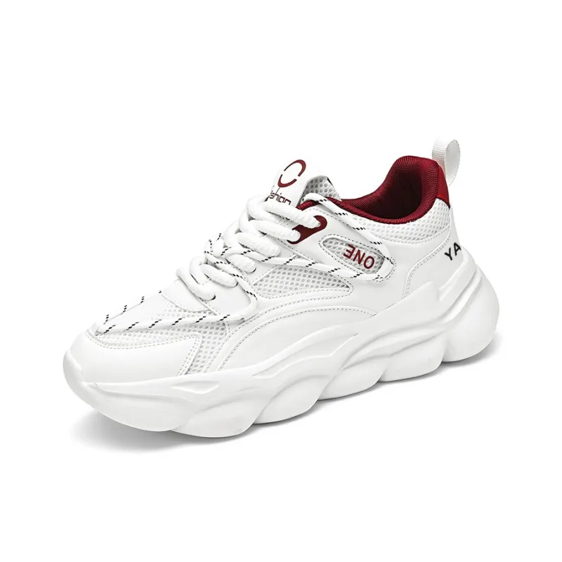 Yalu Lightweight And Wear resistant Low Top Chunky Sneakers Men's-6