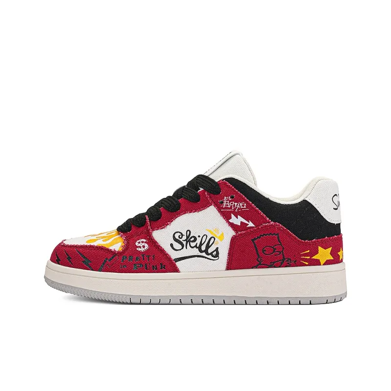 The Simpsons Low Top Canvas Shoes Unisex-1