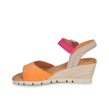 Gabor One Strap Sandals 6cm Women's Orange